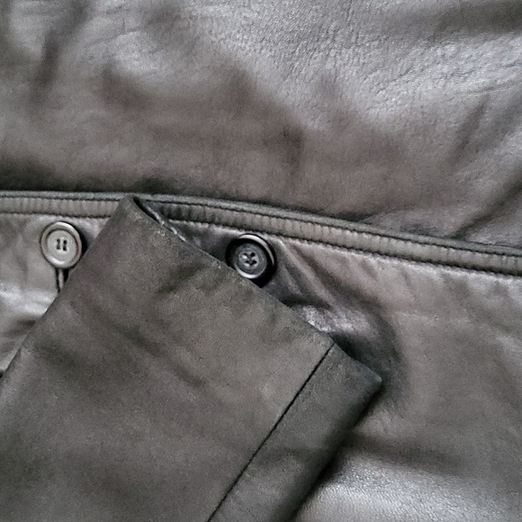 Vintage DANIER Leather Coat - Picture 4 of 5